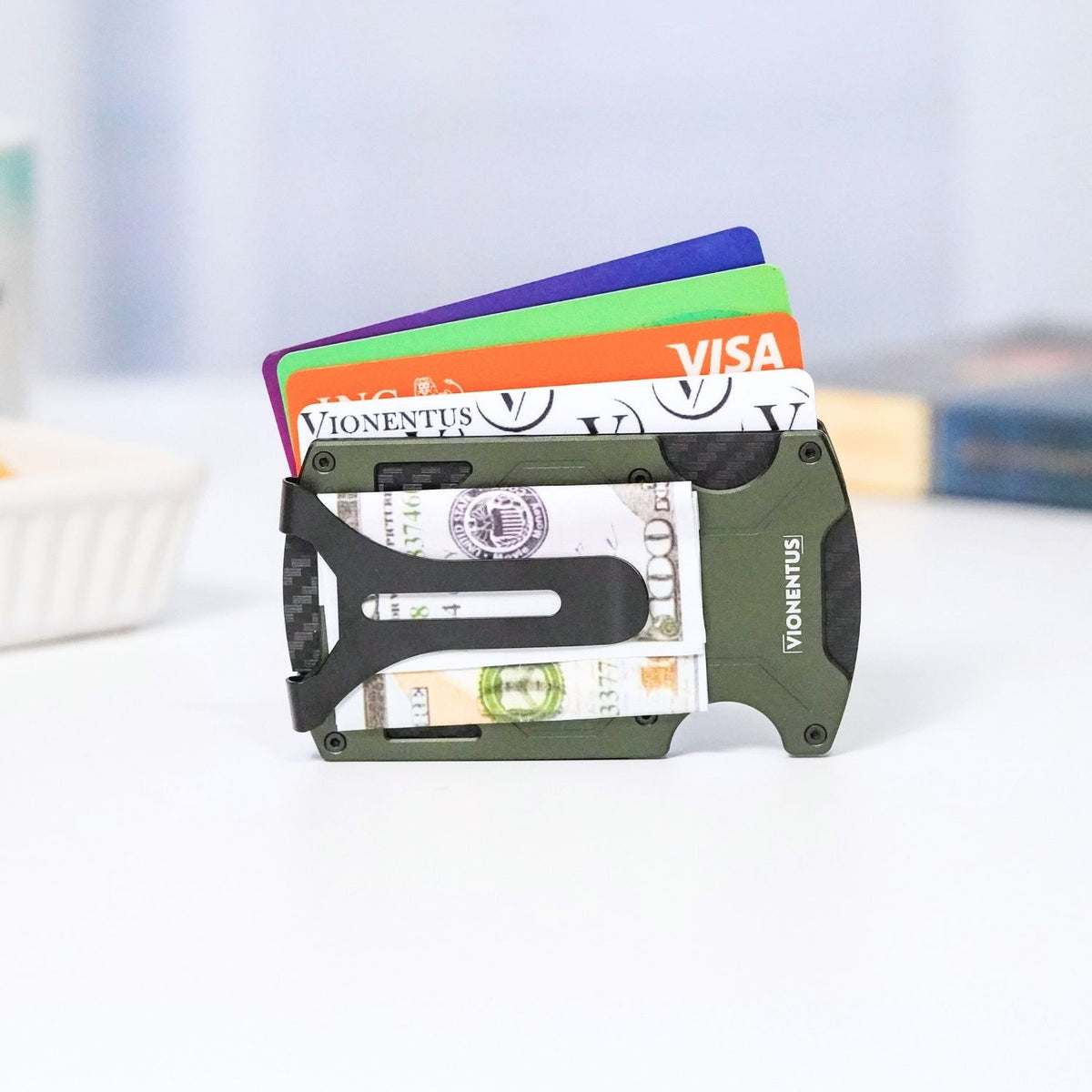 Premium Smart VN201 AirTag Wallet