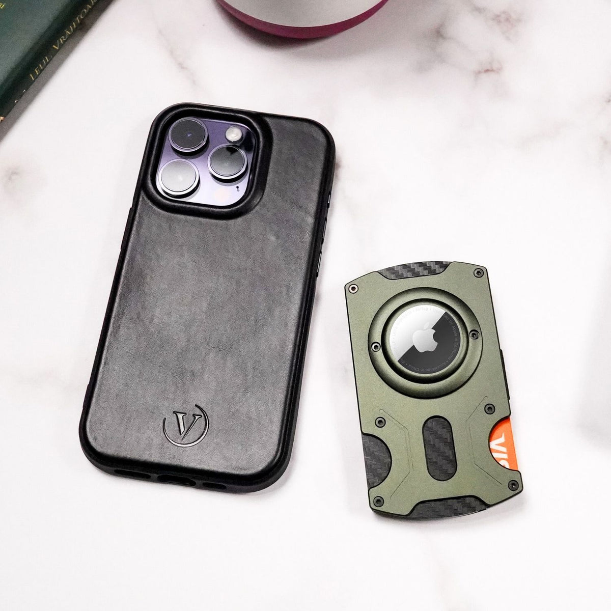 Premium Smart VN201 AirTag Wallet