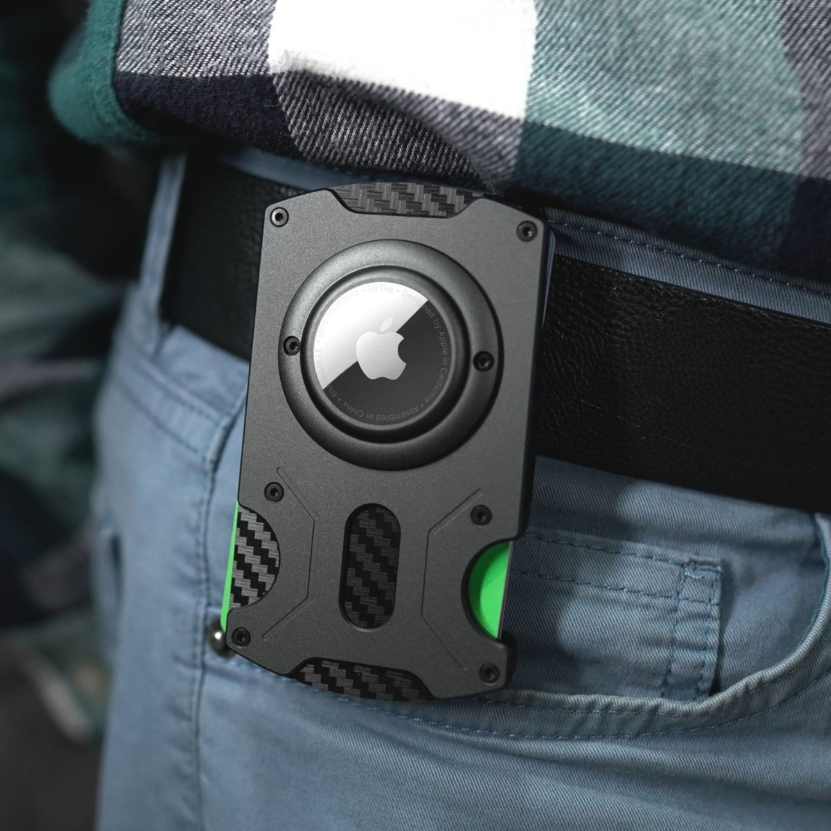 Premium Smart VN201 AirTag Wallet