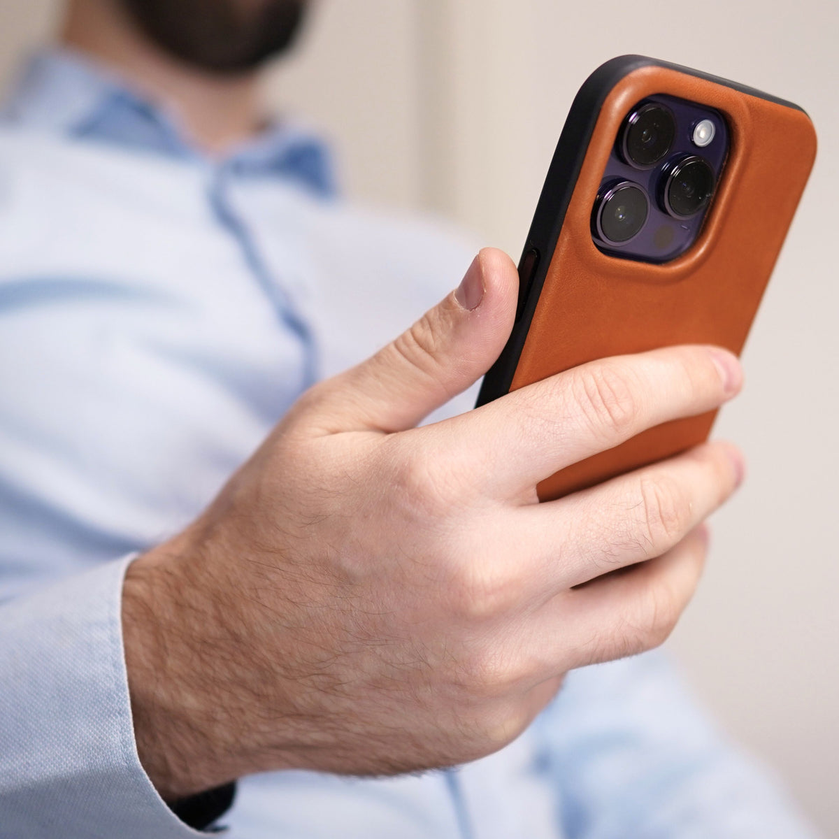 iPhone 14 Series Elite Leather Case