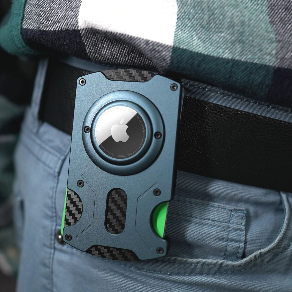 Premium Smart VN201 AirTag Wallet