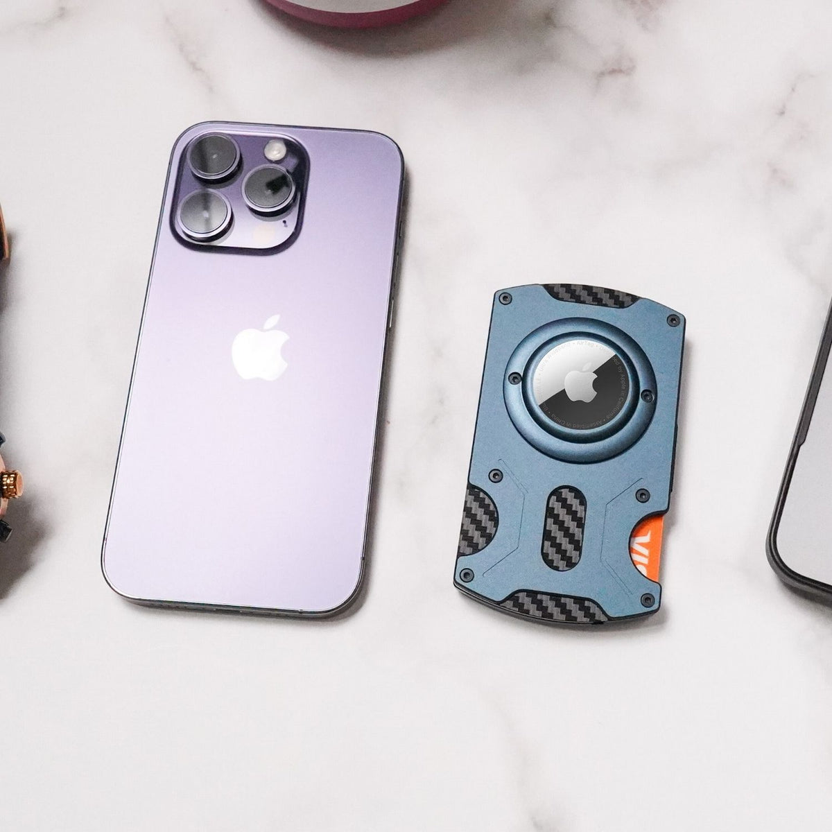 Premium Smart VN201 AirTag Wallet