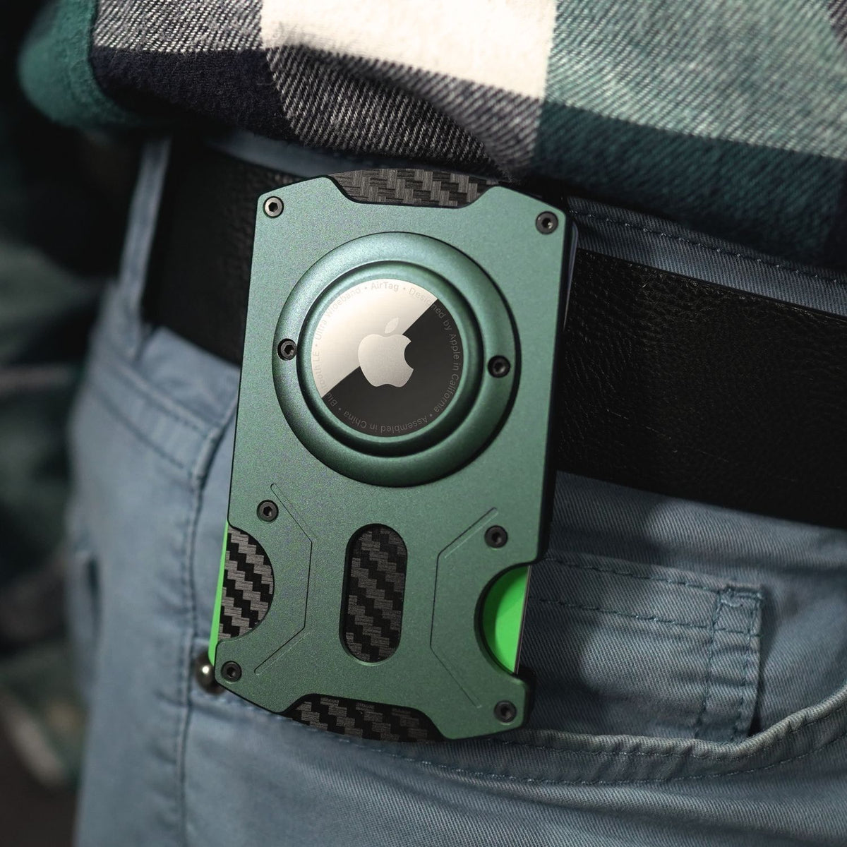 Premium Smart VN201 AirTag Wallet
