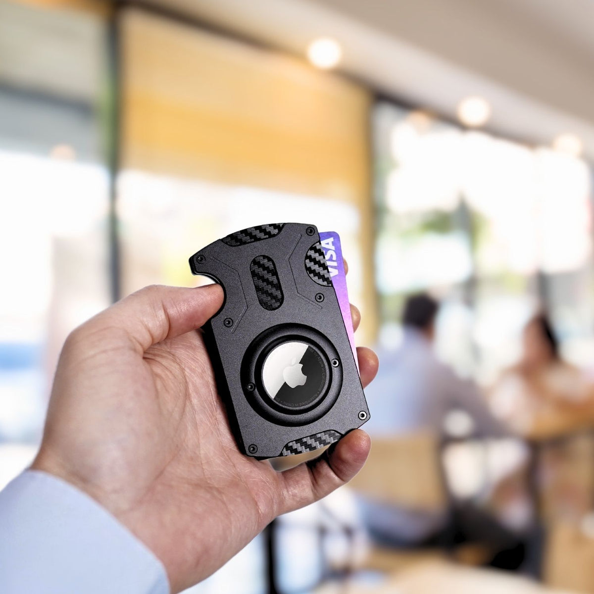 Premium Smart VN201 AirTag Wallet