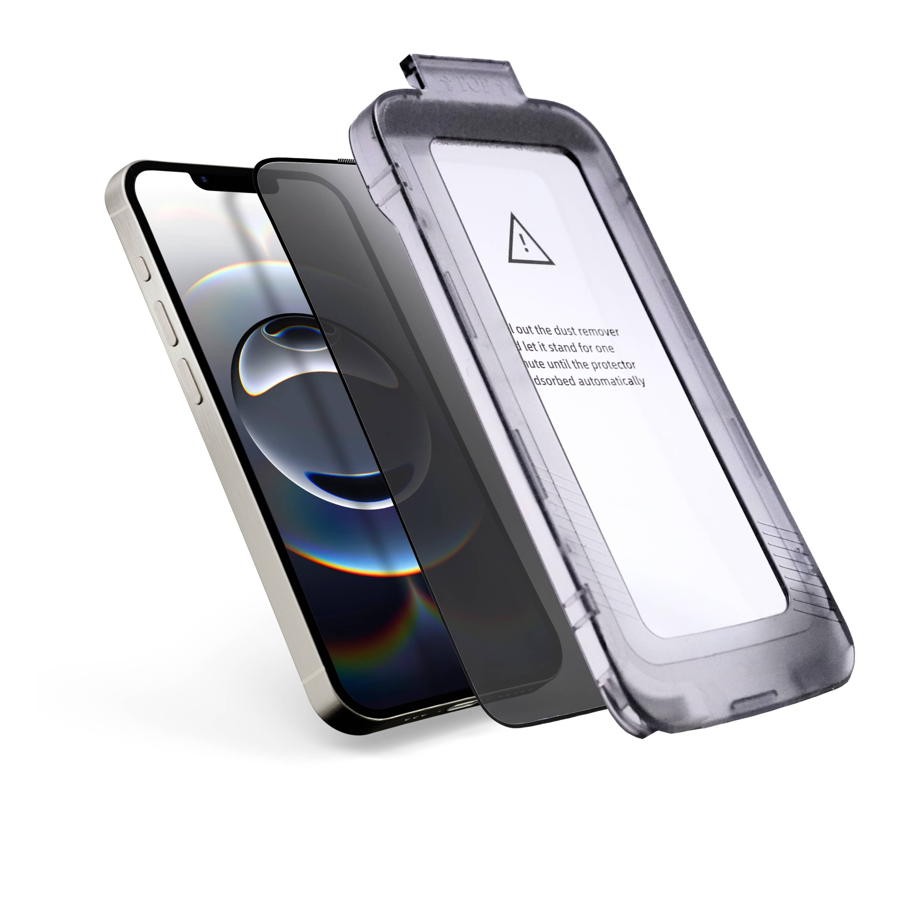 Apple iPhone 16 Pro Privacy Glass Screen Protector with Perfect Alignment Tray Apple iPhone 16 Pro Privacy Glass Screen Protector with Perfect Alignment Tray