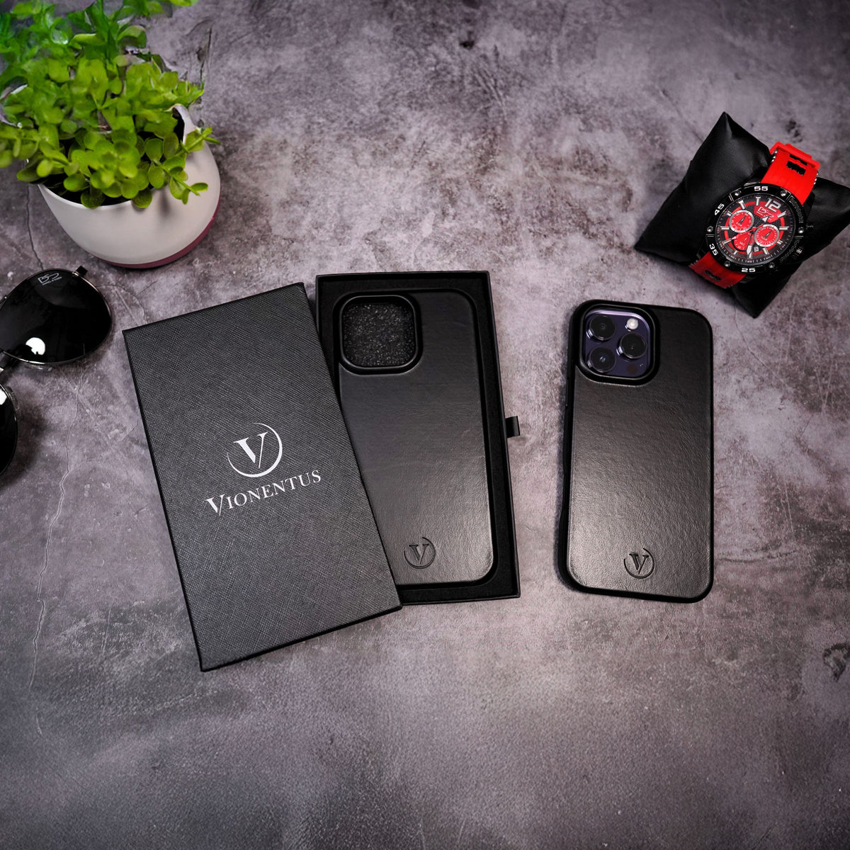 iPhone 14 Series Elite Leather Case