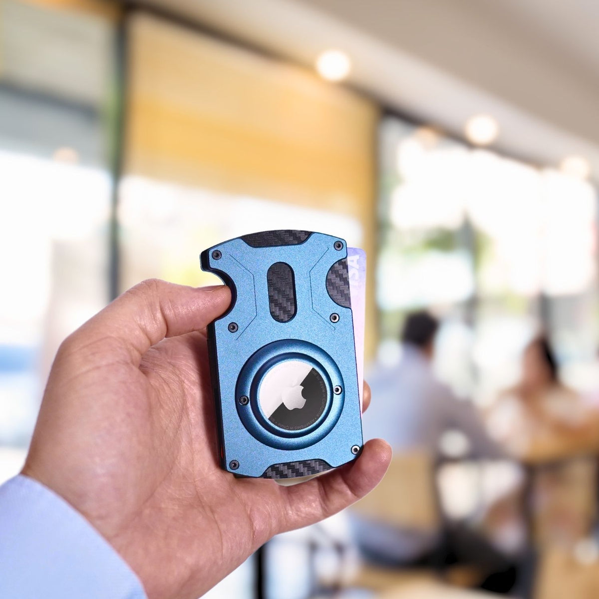 Premium Smart VN201 AirTag Wallet