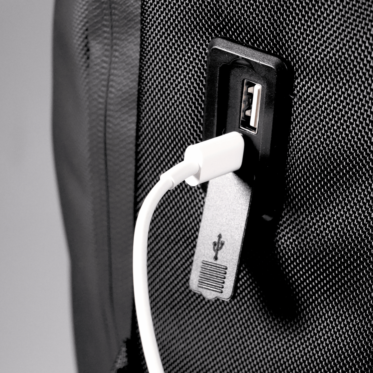 Built-in charging ports