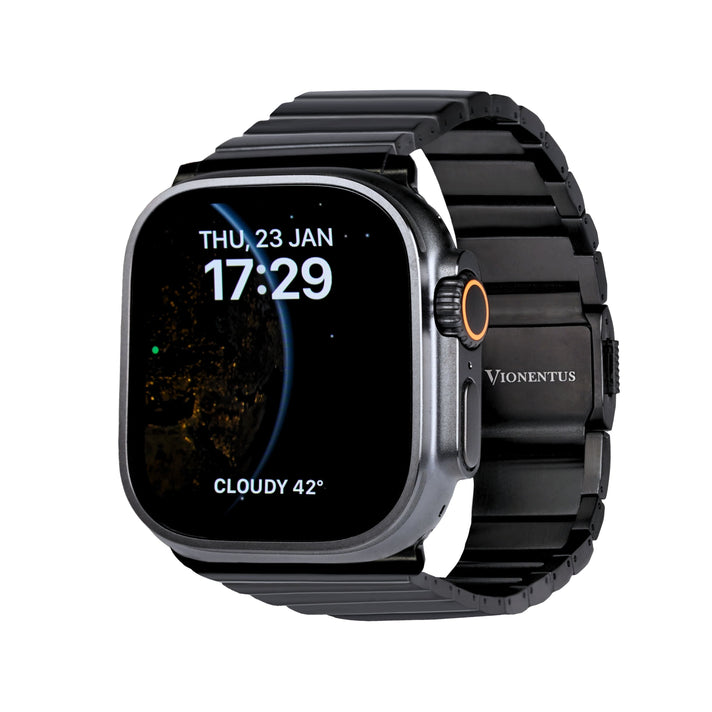Titanium apple watch band