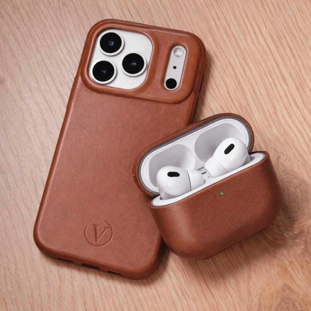 Full-grain leather built to last
