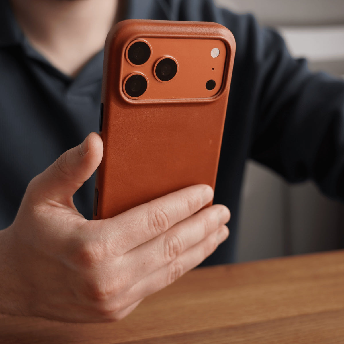 Full-grain leather by Ecco