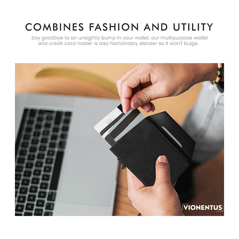 Women's AirTag Wallet : Deluxe Smart VN300 – Vionentus